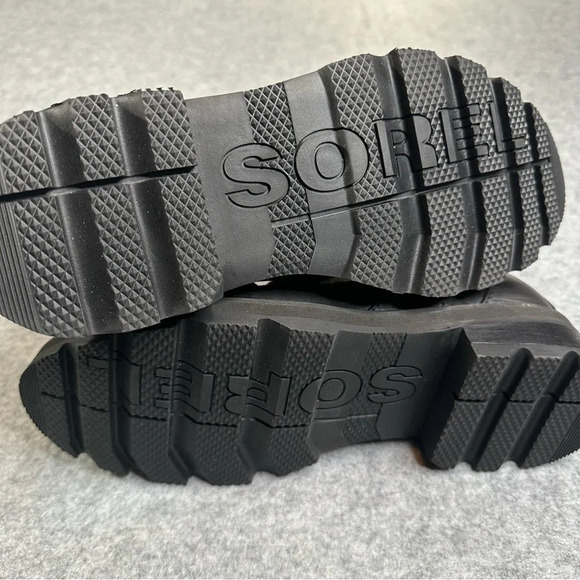 SOREL Lennox Waterproof Hiker Boot In Black.  Sz: 9 - Picture 10 of 13